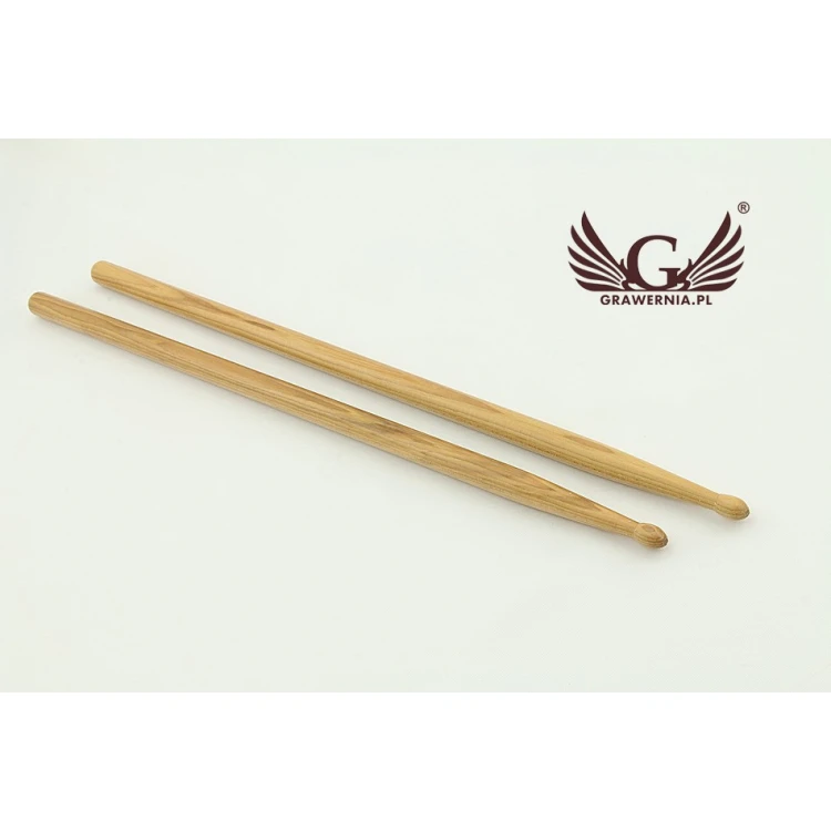 PERQS HICKORY 140C Drumsticks with Custom Print - Gift for a Drummer