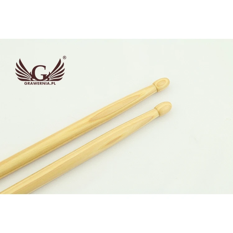 PERQS HICKORY 140B Drumsticks with Custom Print - Gift for a Drummer