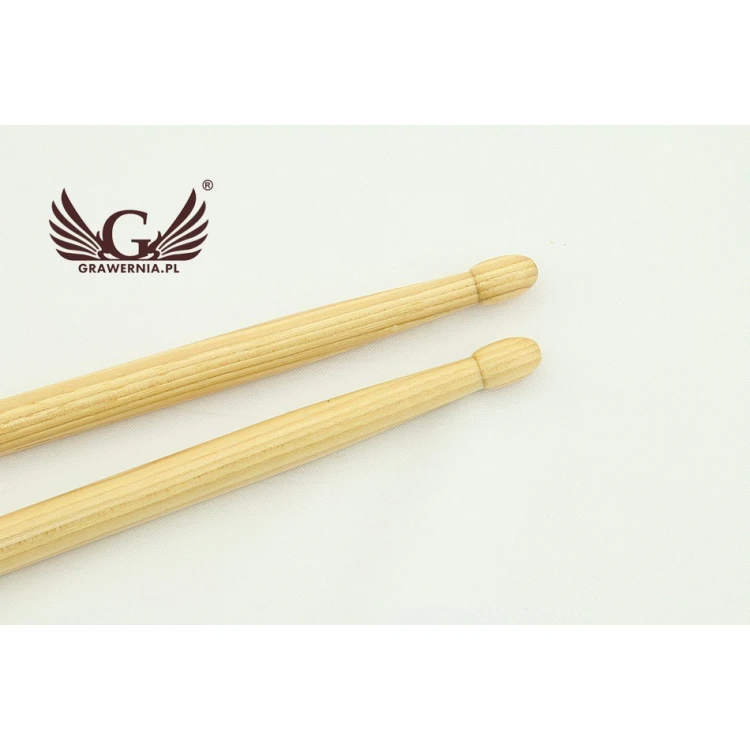 PERQS HICKORY 140B Drumsticks with Custom Print - Gift for a Drummer