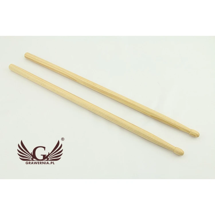 PERQS HICKORY 140B Drumsticks with Custom Print - Gift for a Drummer