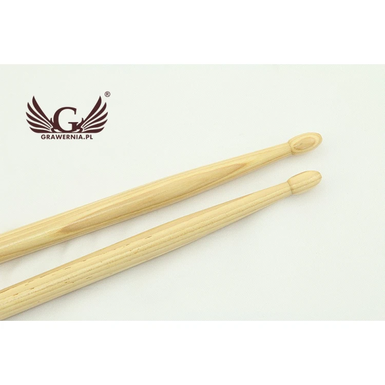 PERQS HICKORY 140A Drumsticks with Custom Print - Gift for a Drummer