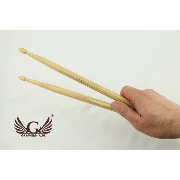 PERQS HICKORY 140A Drumsticks with Custom Print - Gift for a Drummer
