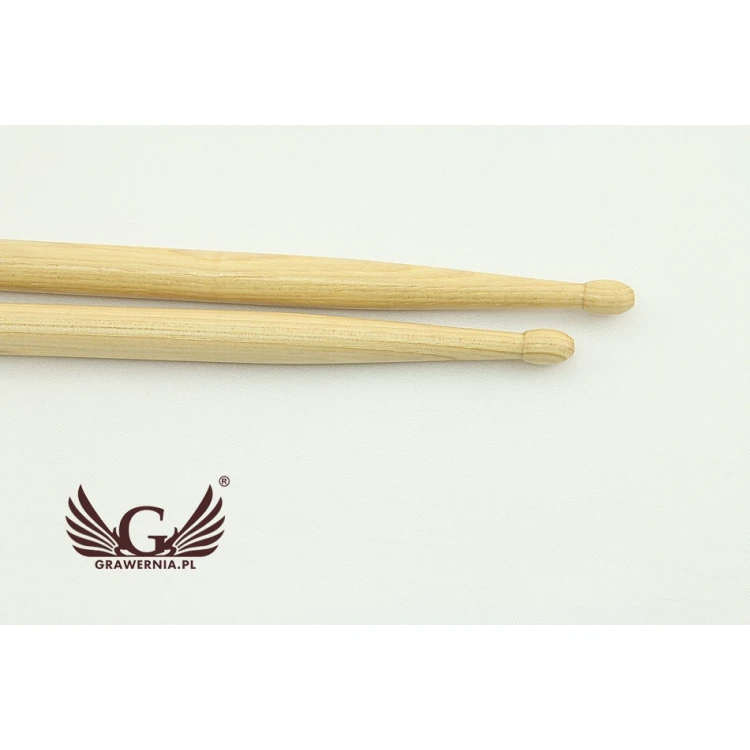 PERQS HICKORY 135C Drumsticks with Custom Print - Gift for a Drummer