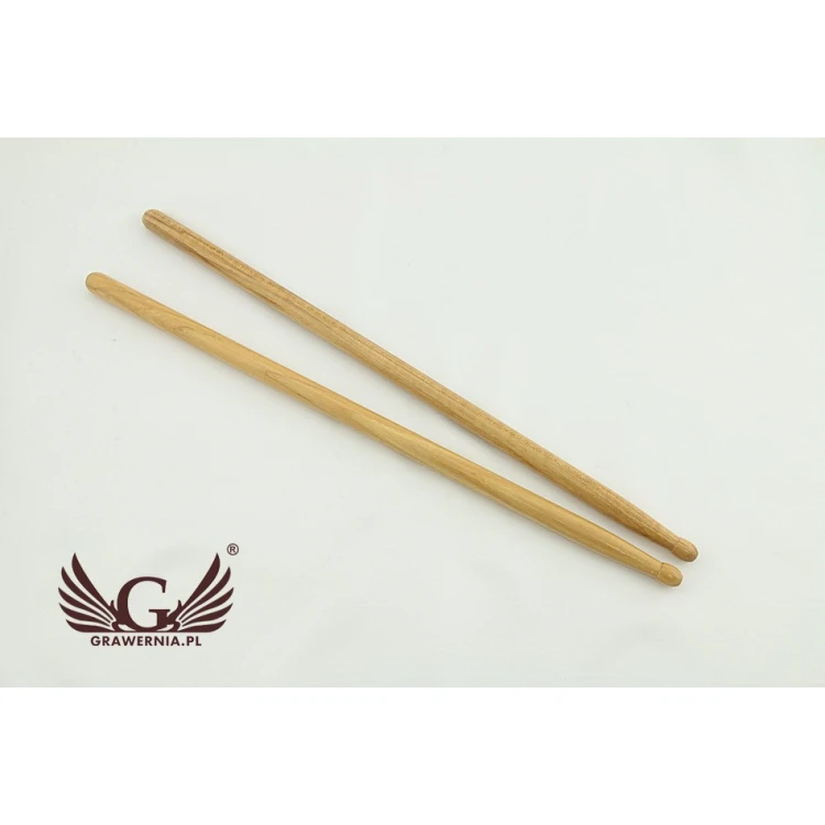 PERQS HICKORY 135B Drumsticks with Custom Print - Gift for a Drummer
