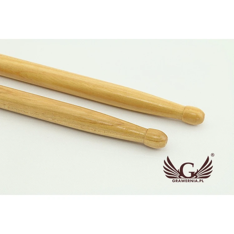 PERQS HICKORY 135B Drumsticks with Custom Print - Gift for a Drummer