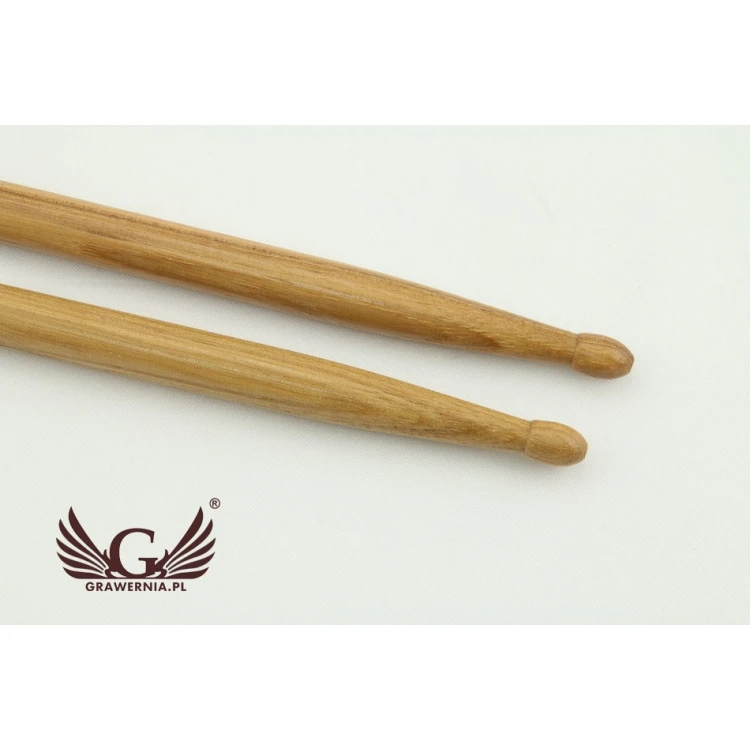 PERQS HICKORY 135A Drumsticks with Custom Print or Engraving - Gift for a Drummer