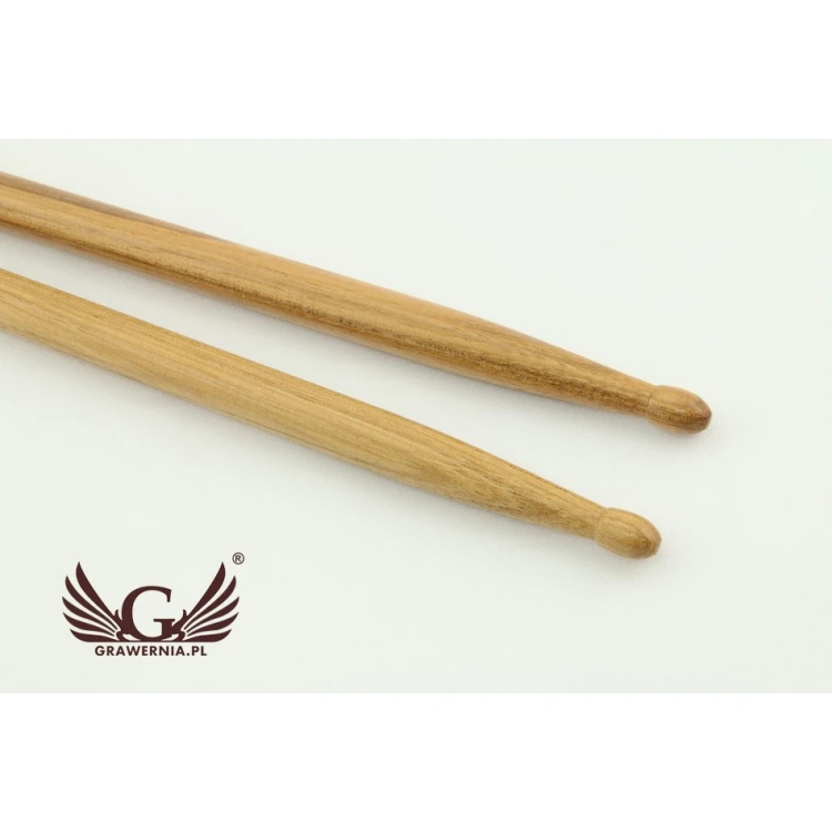PERQS HICKORY 135A Drumsticks with Custom Print or Engraving - Gift for a Drummer