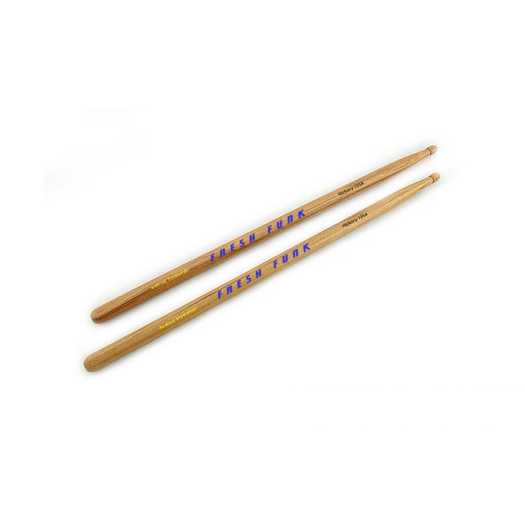 PERQS HICKORY 135A Drumsticks with Custom Print or Engraving - Gift for a Drummer