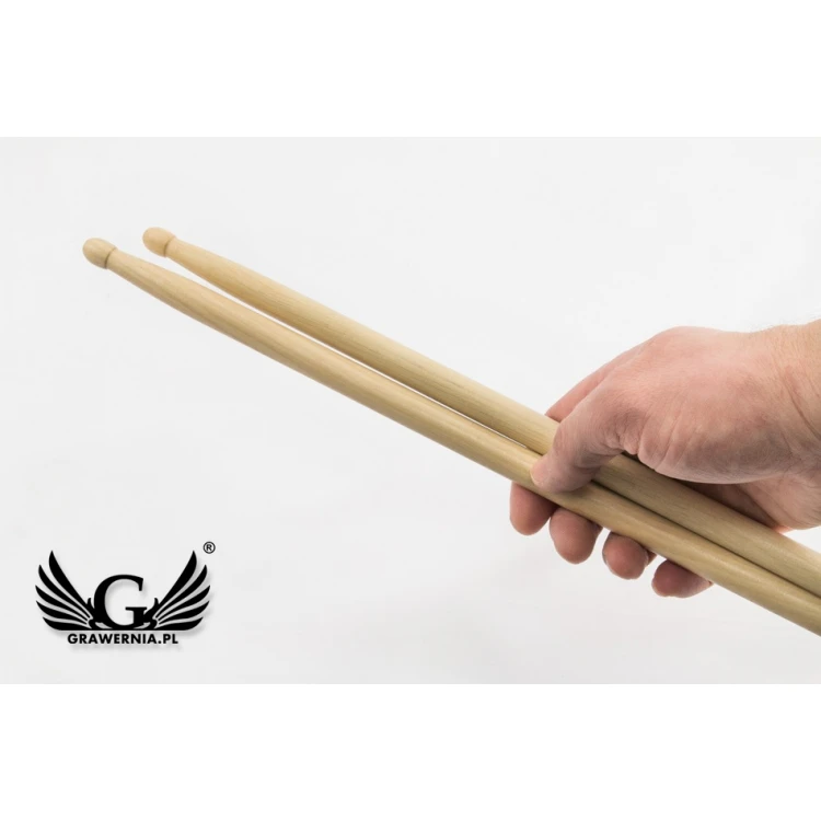 PERQS JAZZ 135B Drumsticks with Custom Print or Engraving - Gift for a Drummer