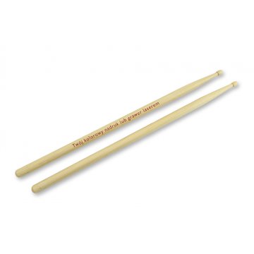 PERQS ROCK 140E Drumsticks with Custom Print - Gift for a Drummer
