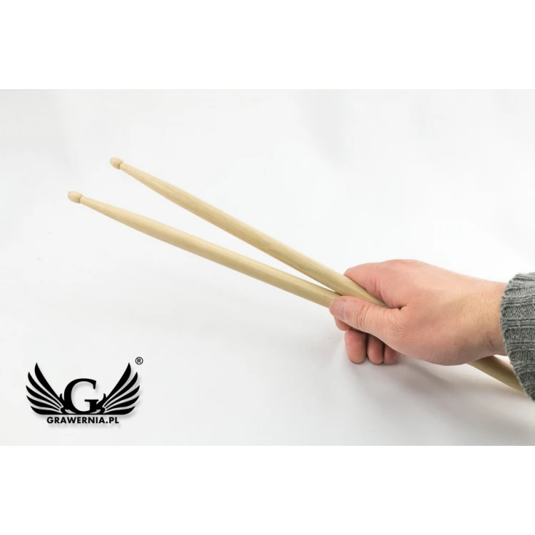 PERQS ROCK 140C Drumsticks with Custom Print or Engraving - Gift for a Drummer
