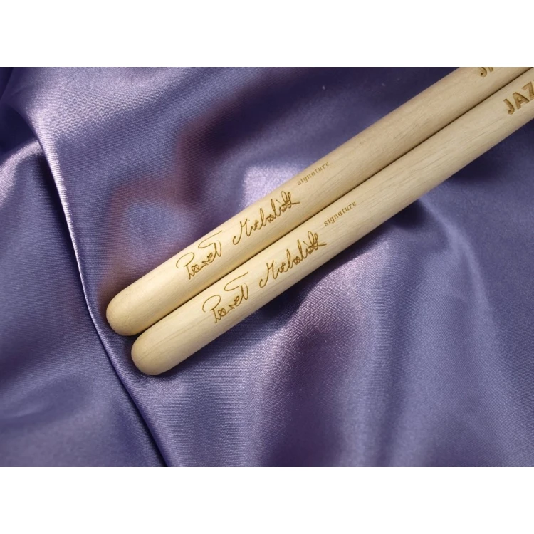 Drumsticks with your signature - gift for a drummer - 130B