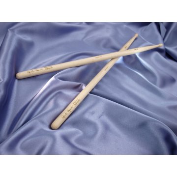 Drumsticks with your signature - gift for a drummer - 130A