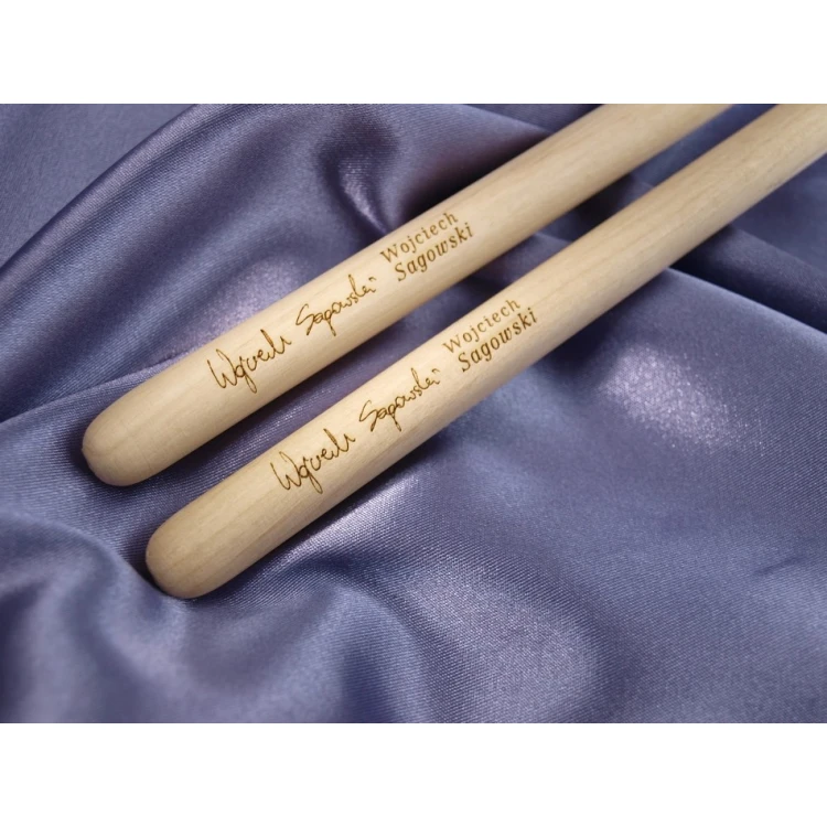 Drumsticks with your signature - gift for a drummer - 130A