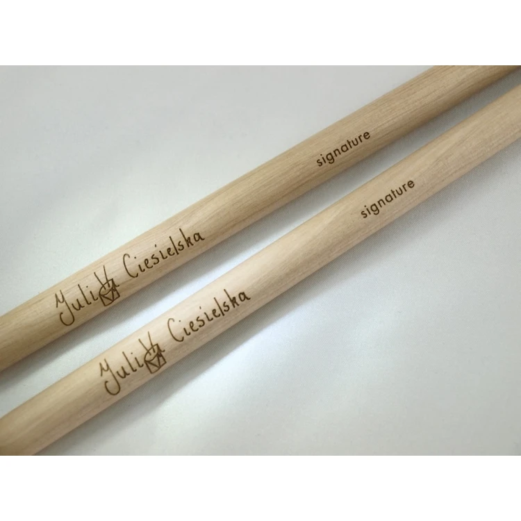 Drumsticks with your signature - gift for a drummer - 130C