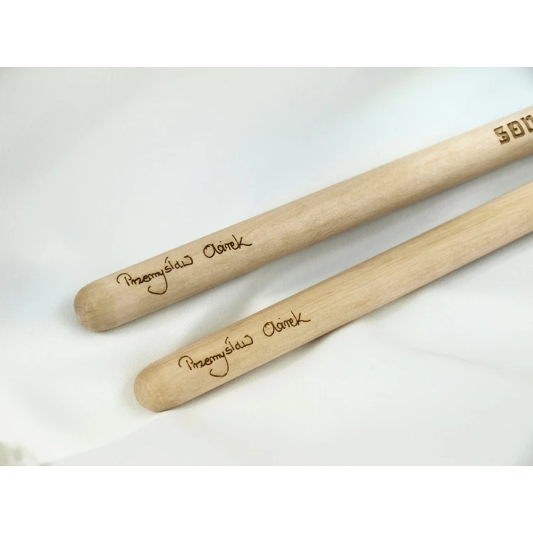 Drumsticks with your signature - gift for a drummer - 130B