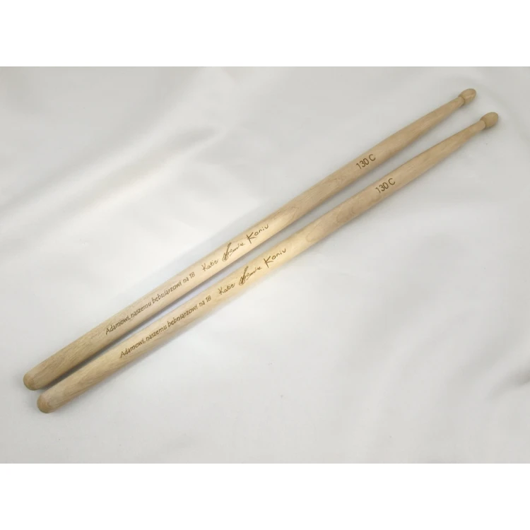 Drumsticks with your signature - gift for a drummer - 130C