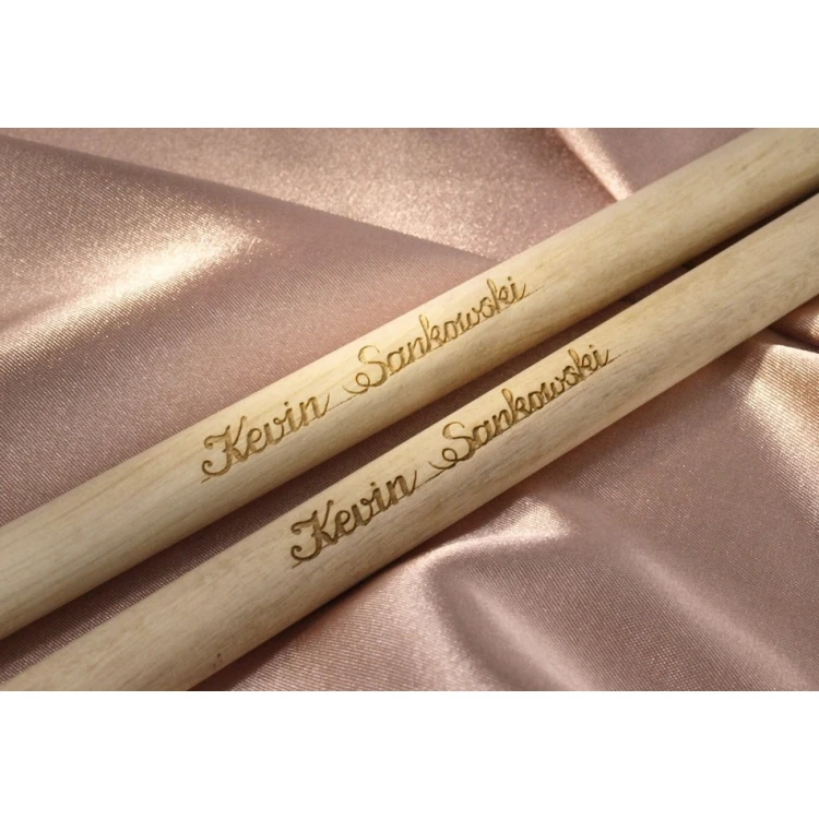Drumsticks with your signature - gift for a drummer - 130C