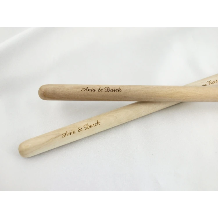 Drumsticks with your signature - gift for a drummer - 130B