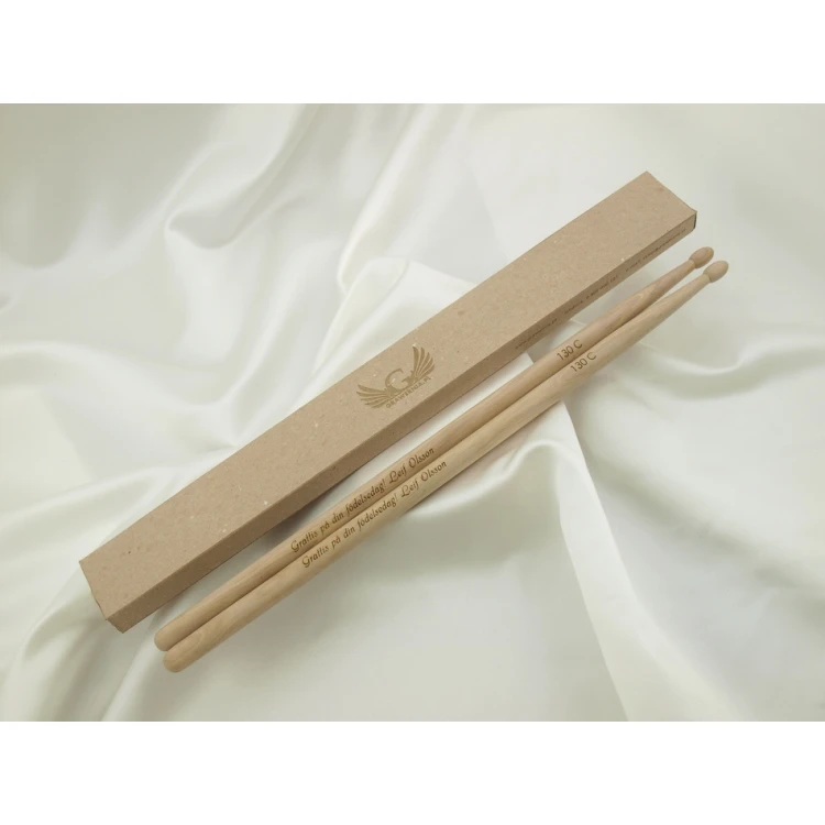 Drumsticks with your signature - gift for a drummer - 130C