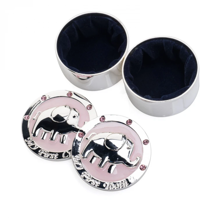 Holy Baptism Souvenir - Mother of Pearl boxes for first tooth and lock of hair - PCS003