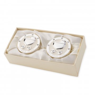 Holy Baptism Souvenir - Mother of Pearl boxes for first tooth and lock of hair - PCS004
