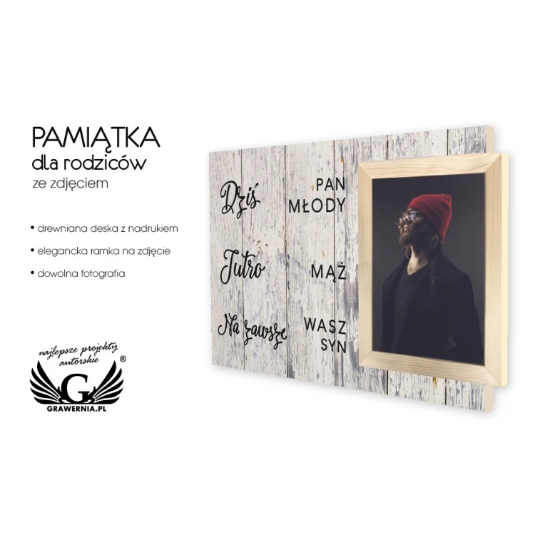 Souvenir for Parents with Photo - PDR003