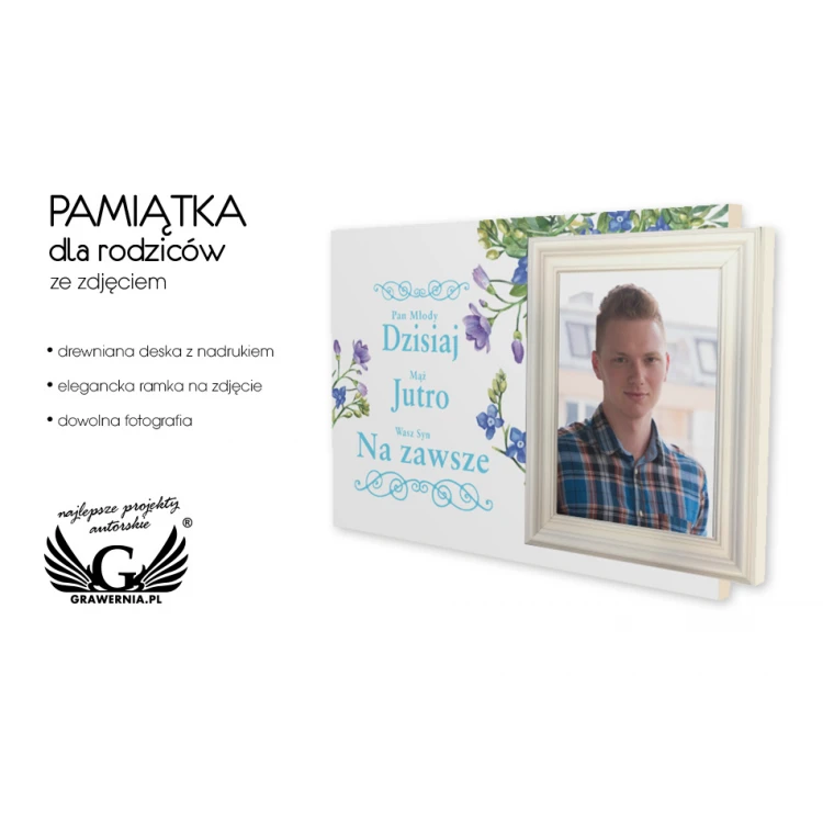 Souvenir for Parents with Photo - PDR019