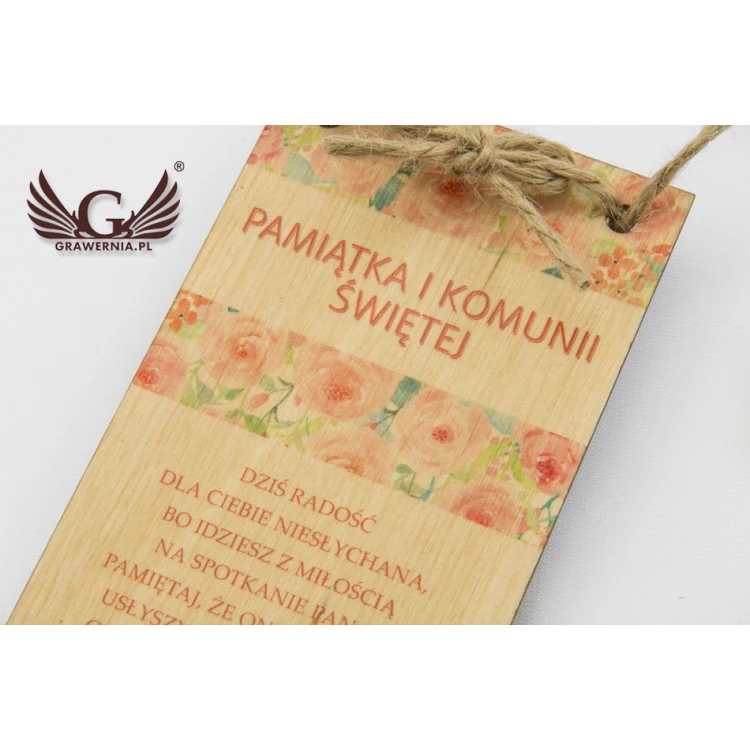 Souvenir of the First Holy Communion - UV digital print - KOM005