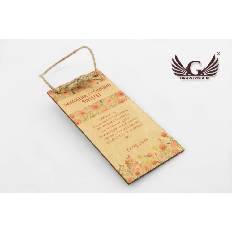 Souvenir of the First Holy Communion - UV digital print - KOM005
