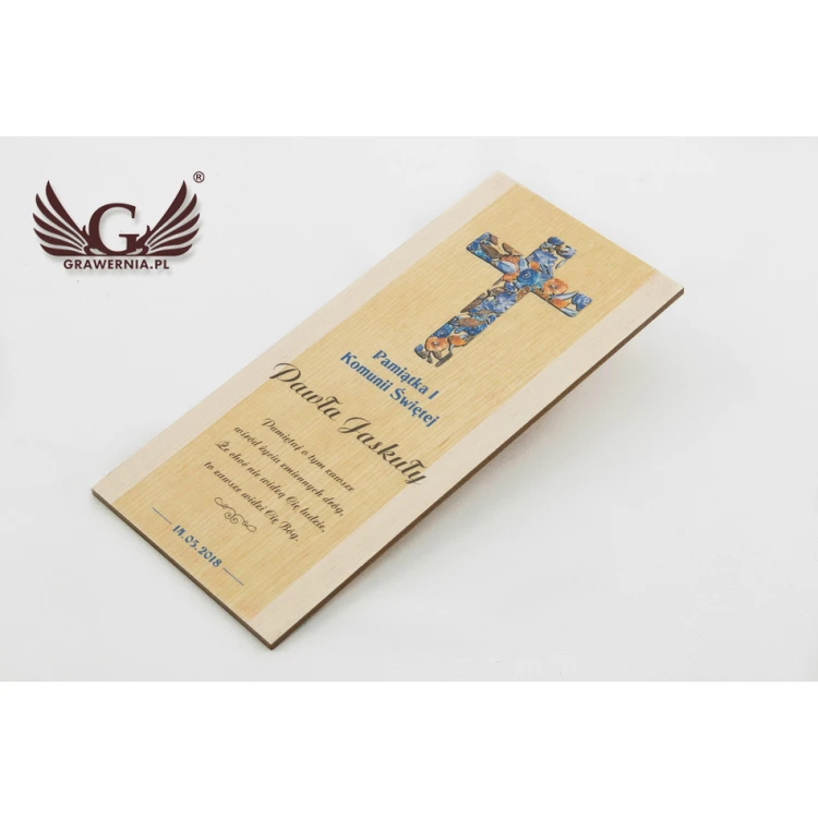 Souvenir of the First Holy Communion - UV digital print - KOM006