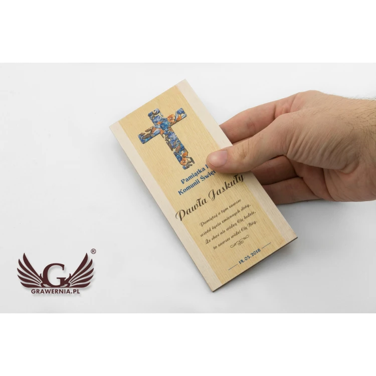 Souvenir of the First Holy Communion - UV digital print - KOM006