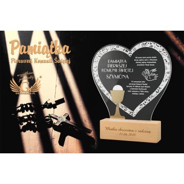 First Holy Communion Souvenir - DTA52 - height 23.5 cm