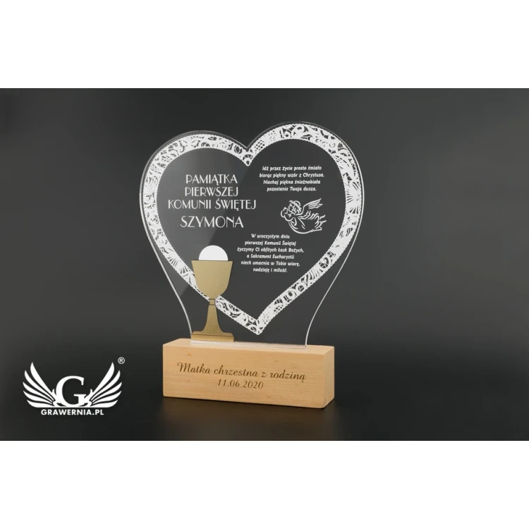First Holy Communion Souvenir - DTA52 - height 23.5 cm
