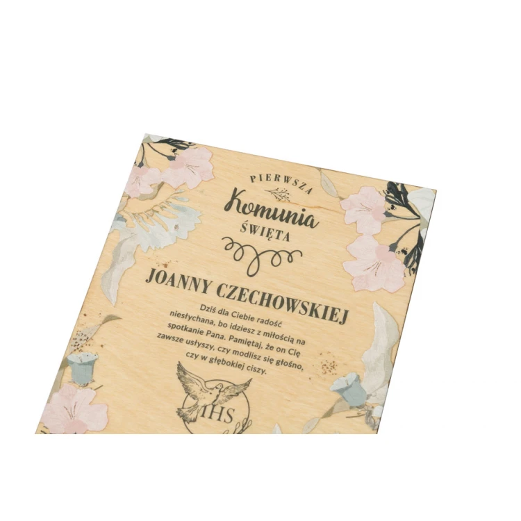 Souvenir of First Holy Communion - UV Print - KOM011