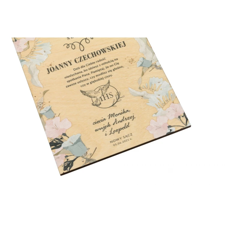 Souvenir of First Holy Communion - UV Print - KOM011