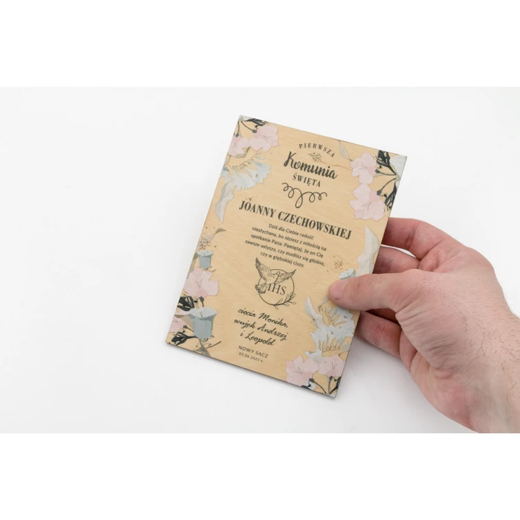 Souvenir of First Holy Communion - UV Print - KOM011