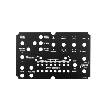 Front Panel for Machines and Devices - Textures Laminate - PCZ020
