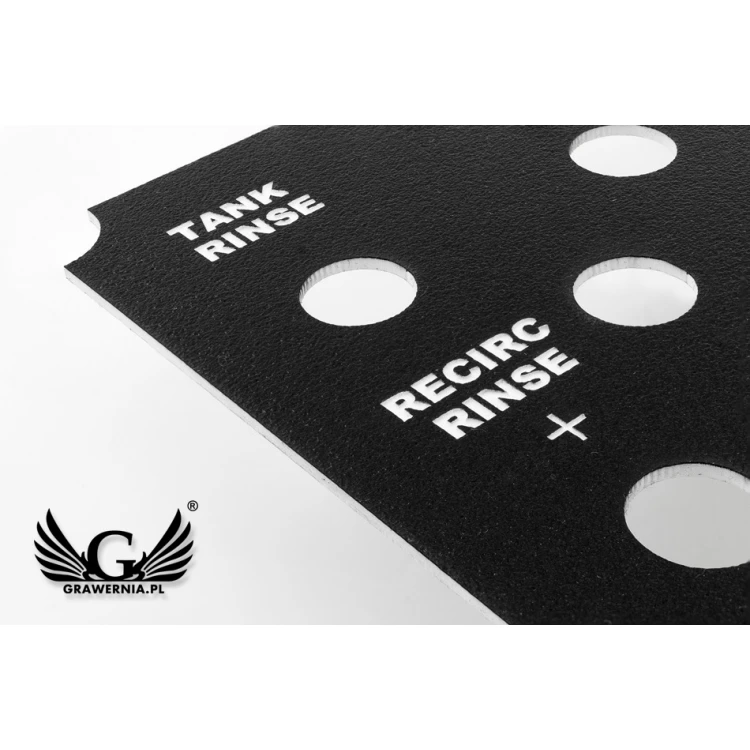 Front Panel for Machines and Devices - Textures Laminate - PCZ020