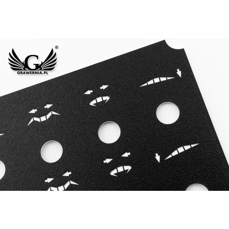 Front Panel for Machines and Devices - Textures Laminate - PCZ020