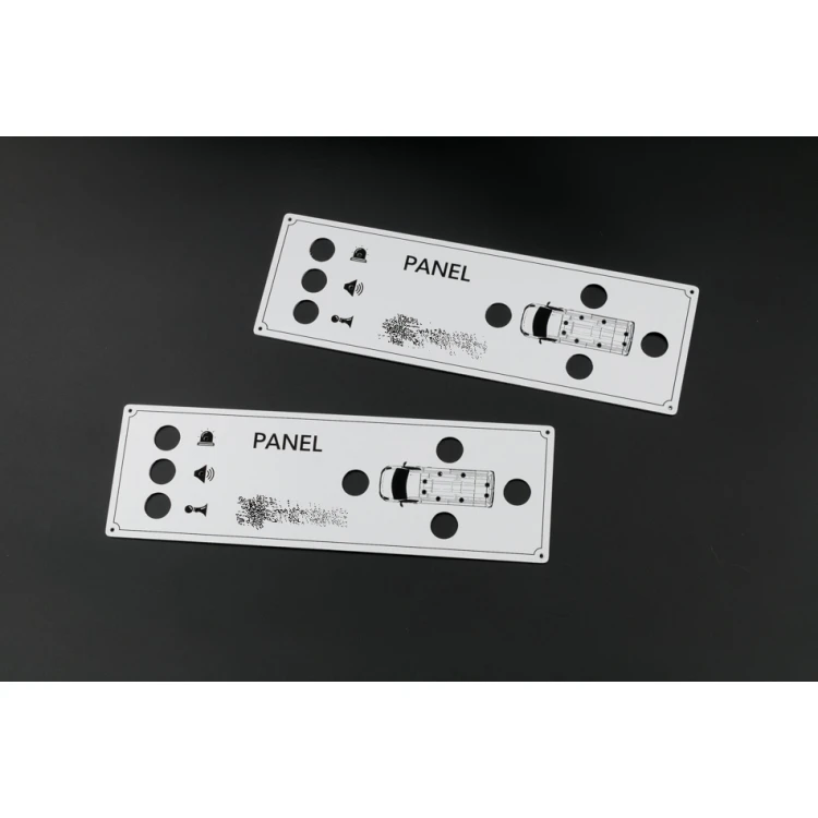 Engraved Aluply Aluminium Front Panel - Size 190x60mm - PCZ021