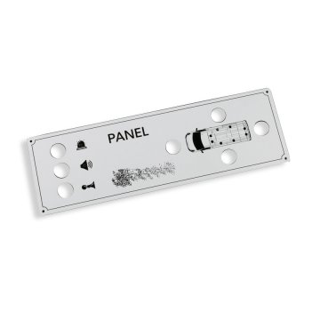 Engraved Aluply Aluminium Front Panel - Size 190x60mm - PCZ021