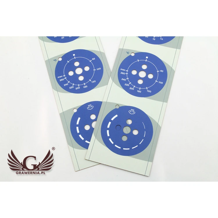 Front Panel of 102x418mm Dimensions - UV Color Print