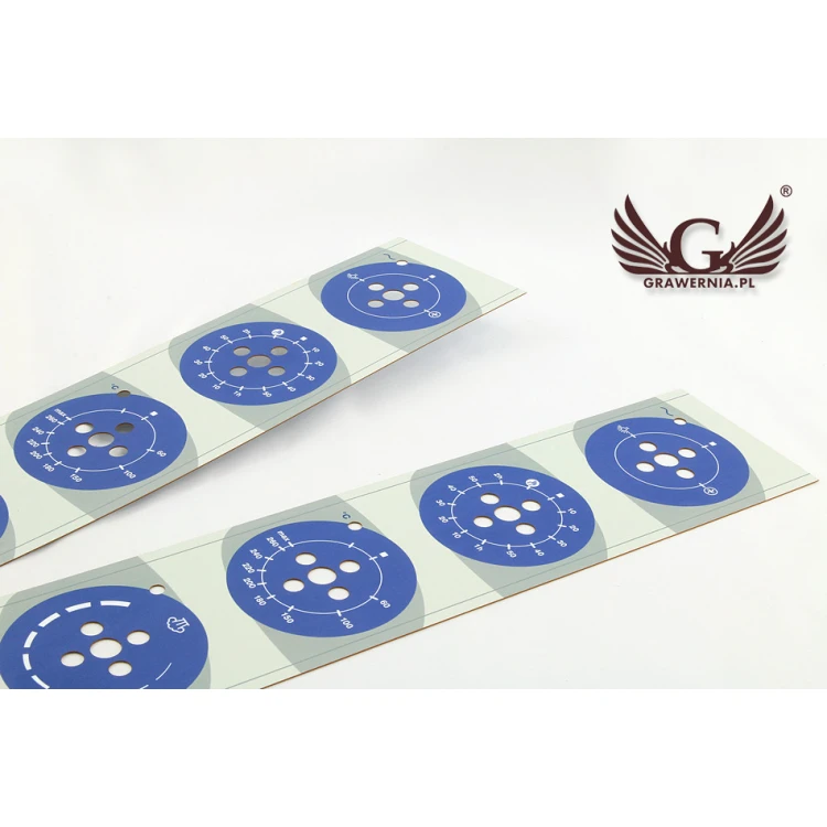Front Panel of 102x418mm Dimensions - UV Color Print