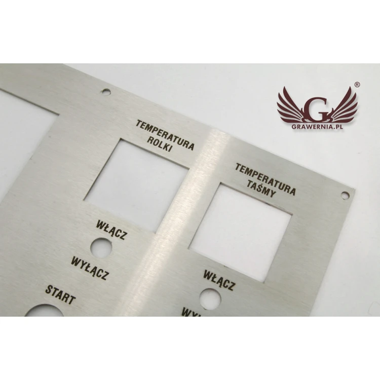Steel Panel with dimensions 499x273mm - thickness: 2mm