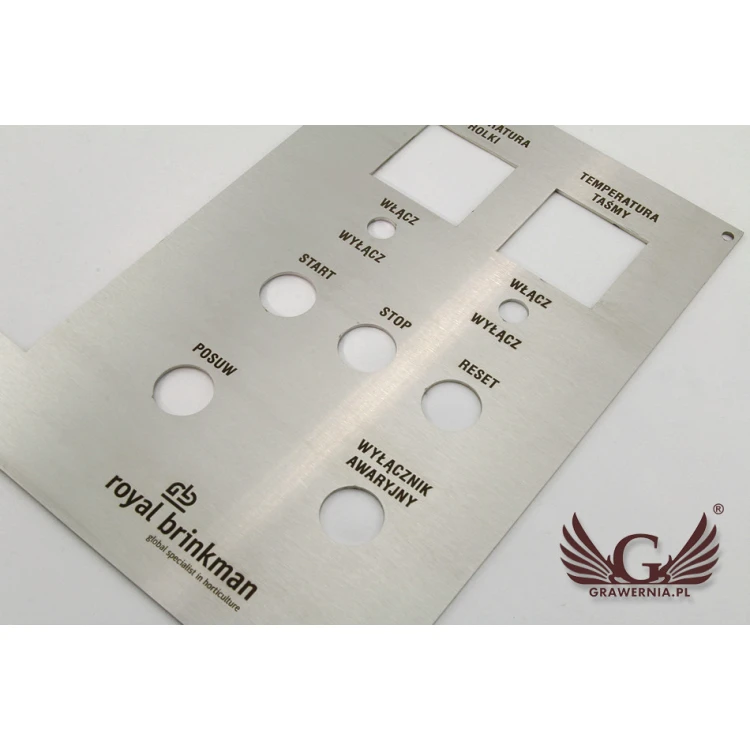 Steel Panel with dimensions 499x273mm - thickness: 2mm