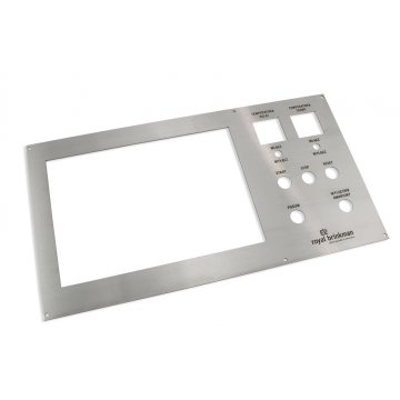 Steel Panel with dimensions 499x273mm - thickness: 2mm