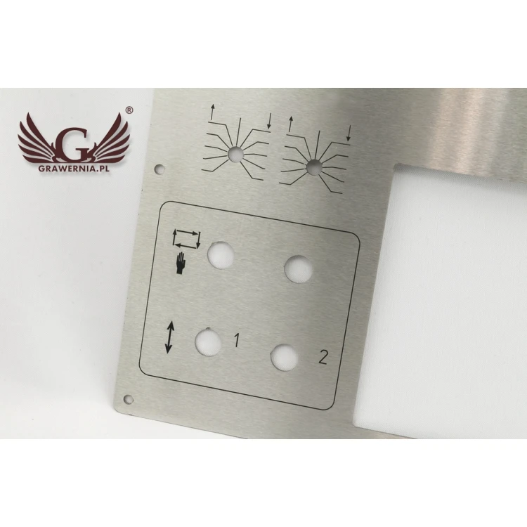 Steel Panel with dimensions 650x440mm - thickness: 2mm - PCZ019