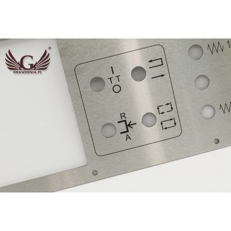 Steel Panel with dimensions 650x440mm - thickness: 2mm - PCZ019
