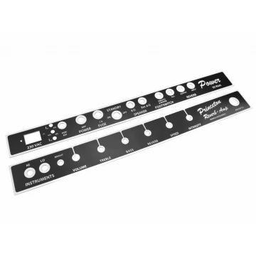 Amplifier Panel - BLACK - thickness: 1.6mm